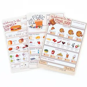 Picnic Bundle 5x7 Notepad Bundle for Pretend Play