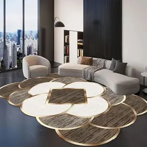 Irregular Shaped Floor Mat, 1 Count Modern Universal Area Rug, Decorative Carpet for Home Living Room Bedroom, Home Decor