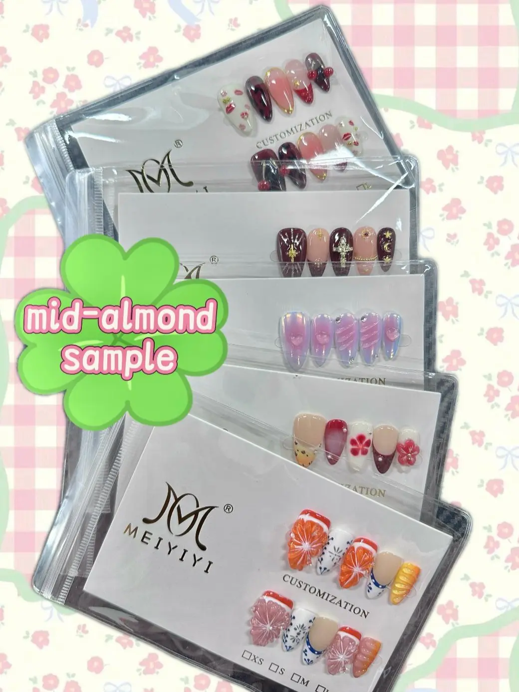 jojo:(US)5-9 pairs handmade bundle nail bags open in live jojo:(US)5-9 pairs handmade bundle nail bags open in live