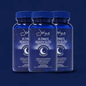 Ultimate Beauty Sleep 90 Days - Time-Released Melatonin + Rice Ceramides for Deep Sleep, Glowing Skin & Overnight Recovery