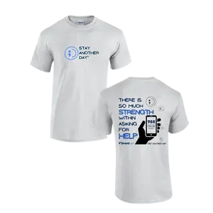 Stay Another Day x Vibrant Emotional Health 988 Mental Health Awareness Tee Shirt