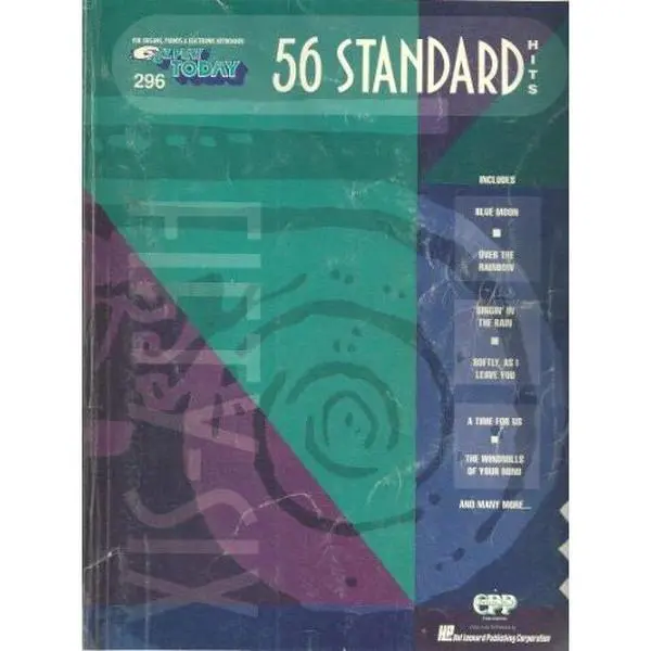 USED-Fifty-Six Standard Hits by Hal Leonard (Hardcover)