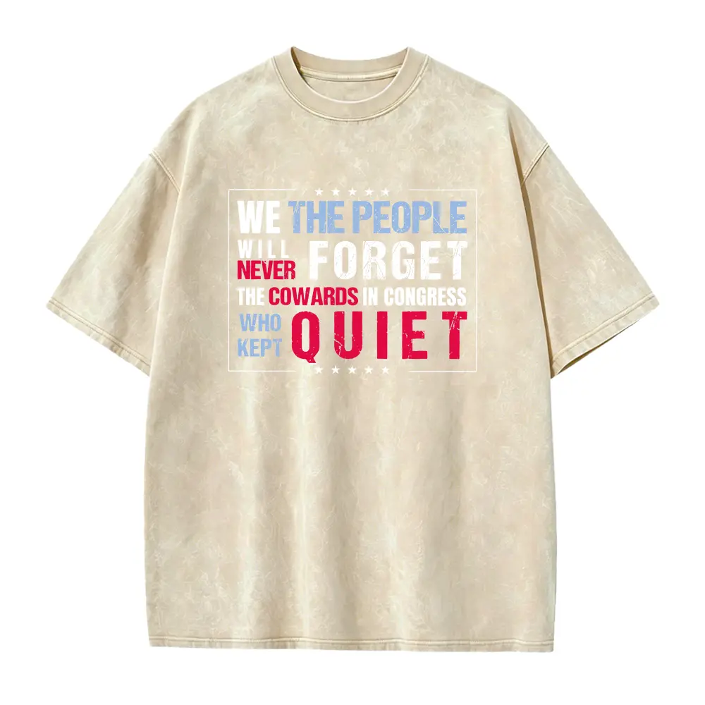 Washed T-shirt-Apricot