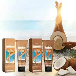 TrueRelief Self Tanner Body Lotion with Coconut Oil 100g, Gradual Sunless Tanning & Hydrating Glow – Streak-Free, Natural Bronzed Look (100g)