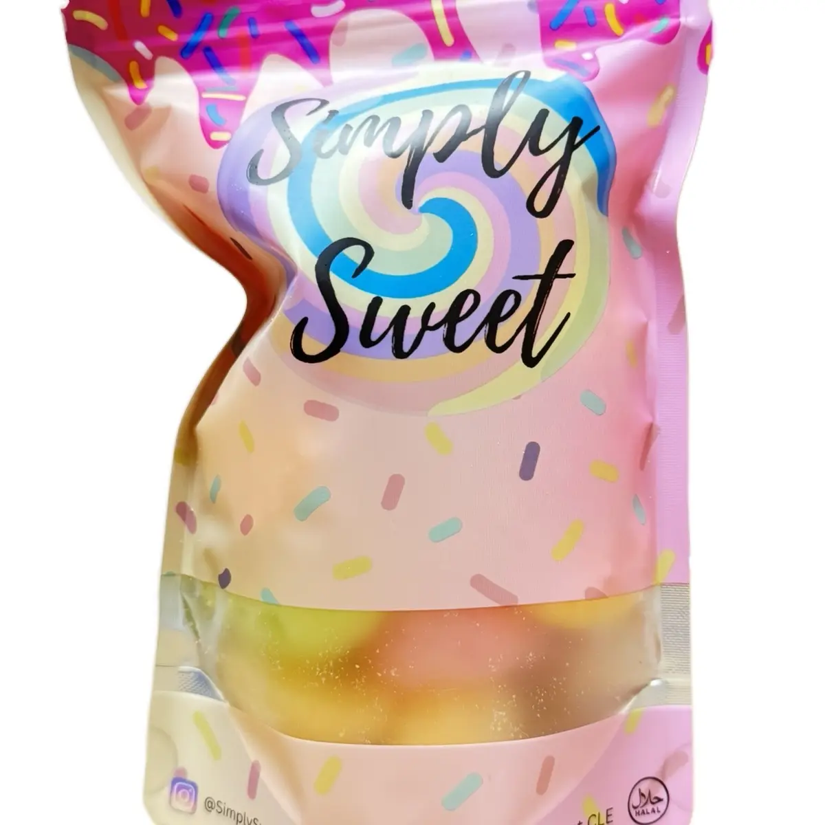 Freeze-Dried Happy Farmer Sugar-Free Crunchy Tropical Fruit Puffs - Sugar-Free Candy Sweet Snack