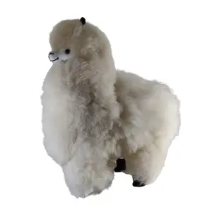 100% Baby Alpaca Fur "LLAMA LOVE" • Handmade • Hypoallergenic & Pillow Soft • (8.5")