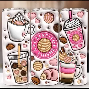 Cafecito Y Chisme 20 oz Stainless steel tumbler