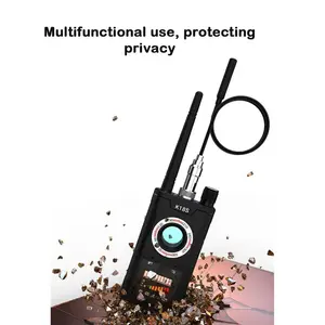 K18s Multi-function Anti Detector Camera GSM Audio Bug Finder GPS Signal lens RF Tracker Detect Wireless Camera Multifunction Portable GPS Tracker Detector