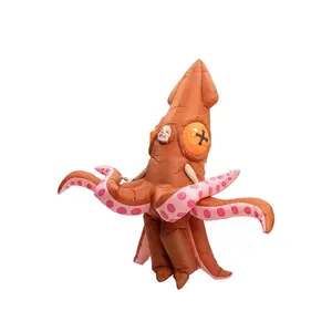 Kids Inflatable Giant Squid Costume