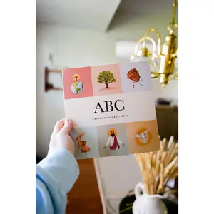 Catholic ABC Board Book for Kids