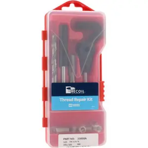 Recoil Thread Repair Kit: Free-Running 15 Pc 33058
