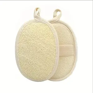 Natural Exfoliating Body Scrub Sponge, Dead Skin Remover Body Massager Cleaning Shower Brush, Body Cleaning Tool for Bathroom, Girl Room Accessories, Scrubber