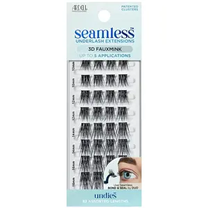Seamless 3D Faux Mink Underlash Extensions Refill Kit - DIY Lash Clusters, Customizable Eyelash Extension for Natural Looking Lashes, 1-Pack