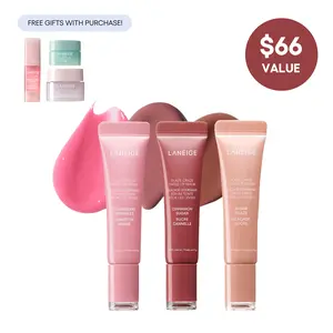 Laneige Glaze Craze Trio, Tinted Lip Serum Bundles, Lip Care, Moisturizing Laneige Glaze Craze Trio, Tinted Lip Serum Bundles, Lip Care, Moisturizing