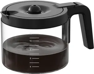 12-Cup Glass Coffee Pot Replacement Compatible with  K-Duo 5100 Single Serve K-Cup Pod & Carafe Coffee Maker, NOT Fit K-Duo 5000 Essentials Model