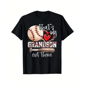 Grandma Baseball TShirt Unisex Thats My Grandson Out There Holiday Clearance Perfect Gift for Family and Friends