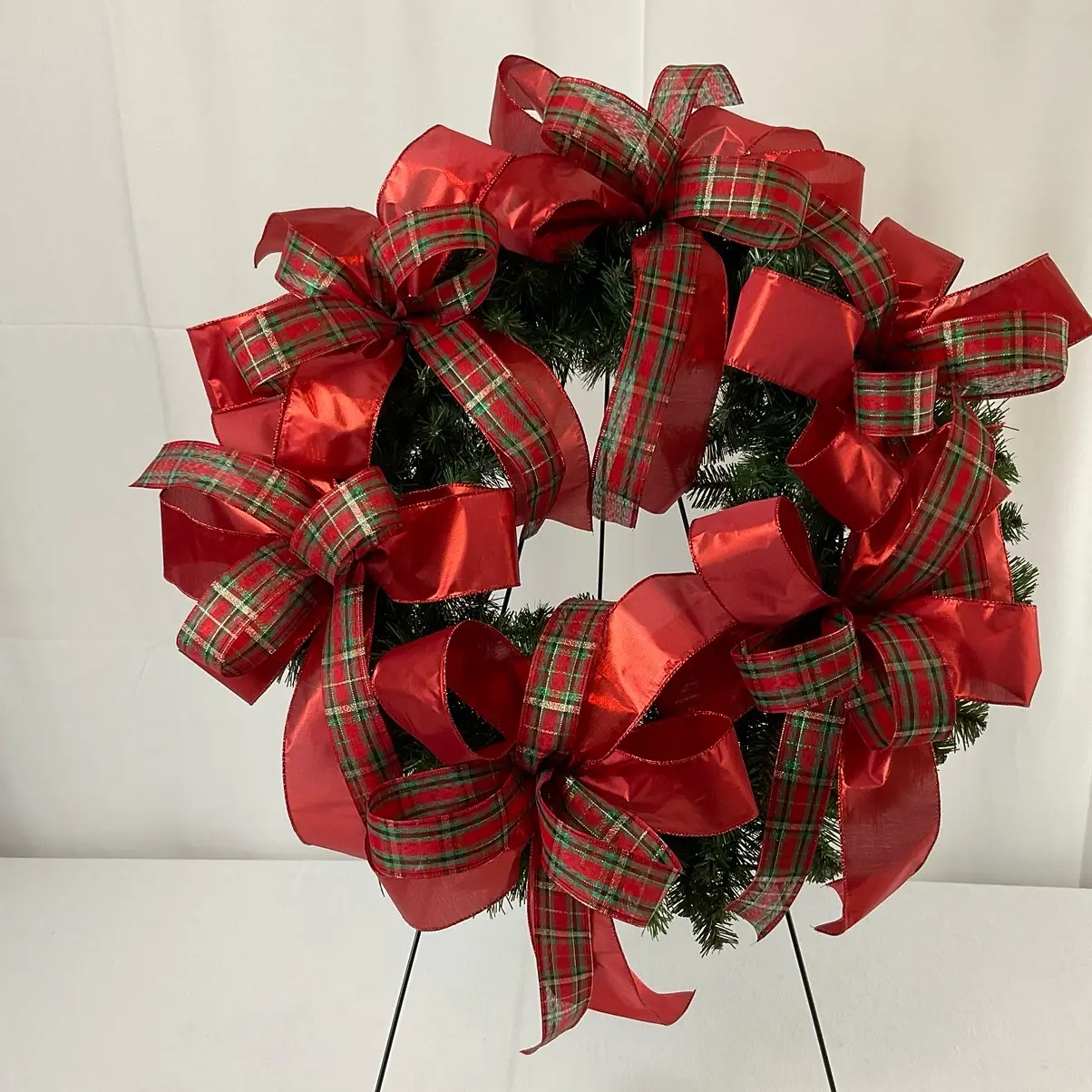 Christmas Bow Bundle for Tree or Wreath - Festive Home Decorations