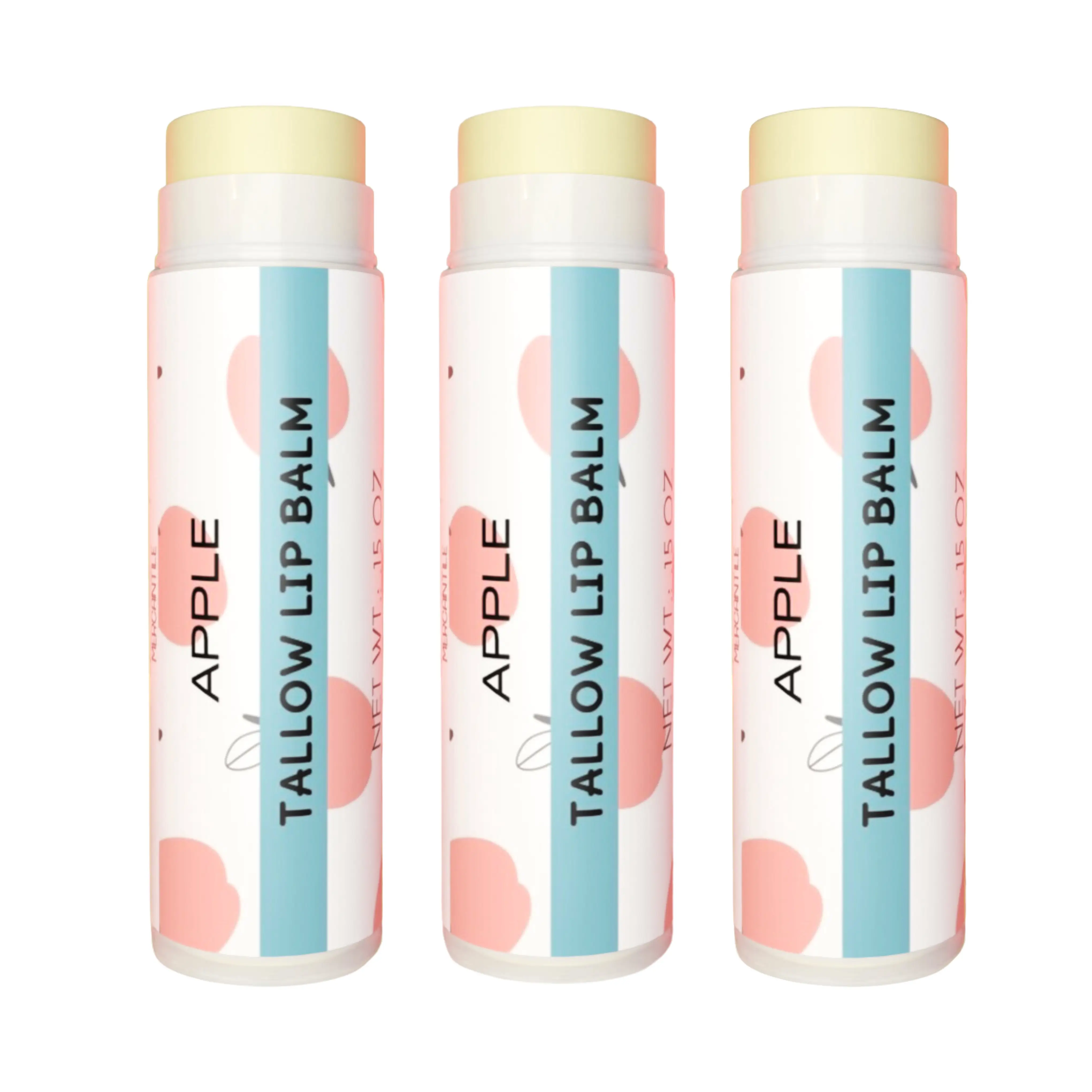 Tallow Lip Balm - Long Lasting, Deep Moisturization, Smooth Skin, Organic Ingredients Skincare Nourishing Comfort Moisture