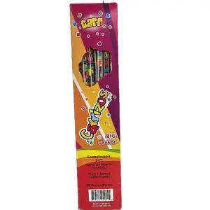Carr Carrizos Coated Bubble Gum Fruit Flavored 50 Pieces Pack Big Grande Sabor Frutas Made in Mexico