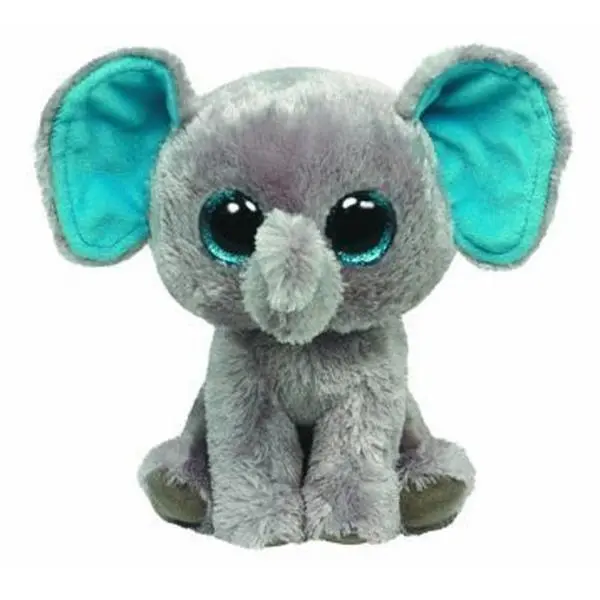 TY Beanie Boos - PEANUT the Elephant (Glitter Eyes) (Regular Size - 6 inch)