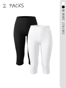 Y2K Style High-Waisted Crop Pants, Tight-Fitting Sporty Design, Casual Women's Bottoms, All-Season Wear