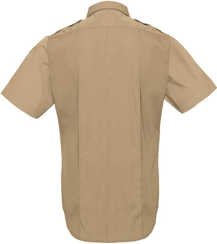 Khaki - Short Sleeve Uniform Shirt for Law Enforcement & Security Professionals