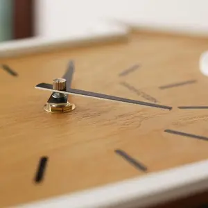 Modern Cucu Wall Clock Striking Small Cute Bird, Natural Bird Voices or Cuckoo Call, Simple Fashion Wood Creative Pendulum Clocks, Unique Home Decoration for Living Room, Kitchen. (White)