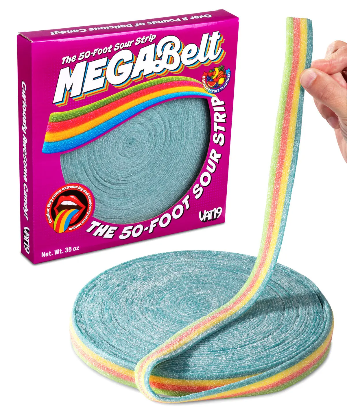 MEGABelt: The Super-Long Sour Candy Strip MEGABelt: The Super-Long Sour Candy Strip