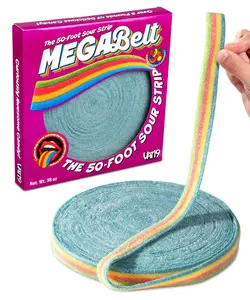 MEGABelt: The Super-Long Sour Candy Strip