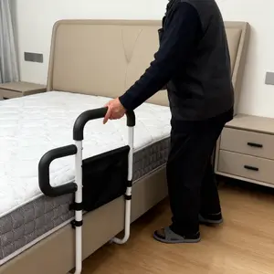 Easy Install Bedside Handrail, Convenient Bedroom Accessory, Simple Setup, Essential for Daily Mobility Support
