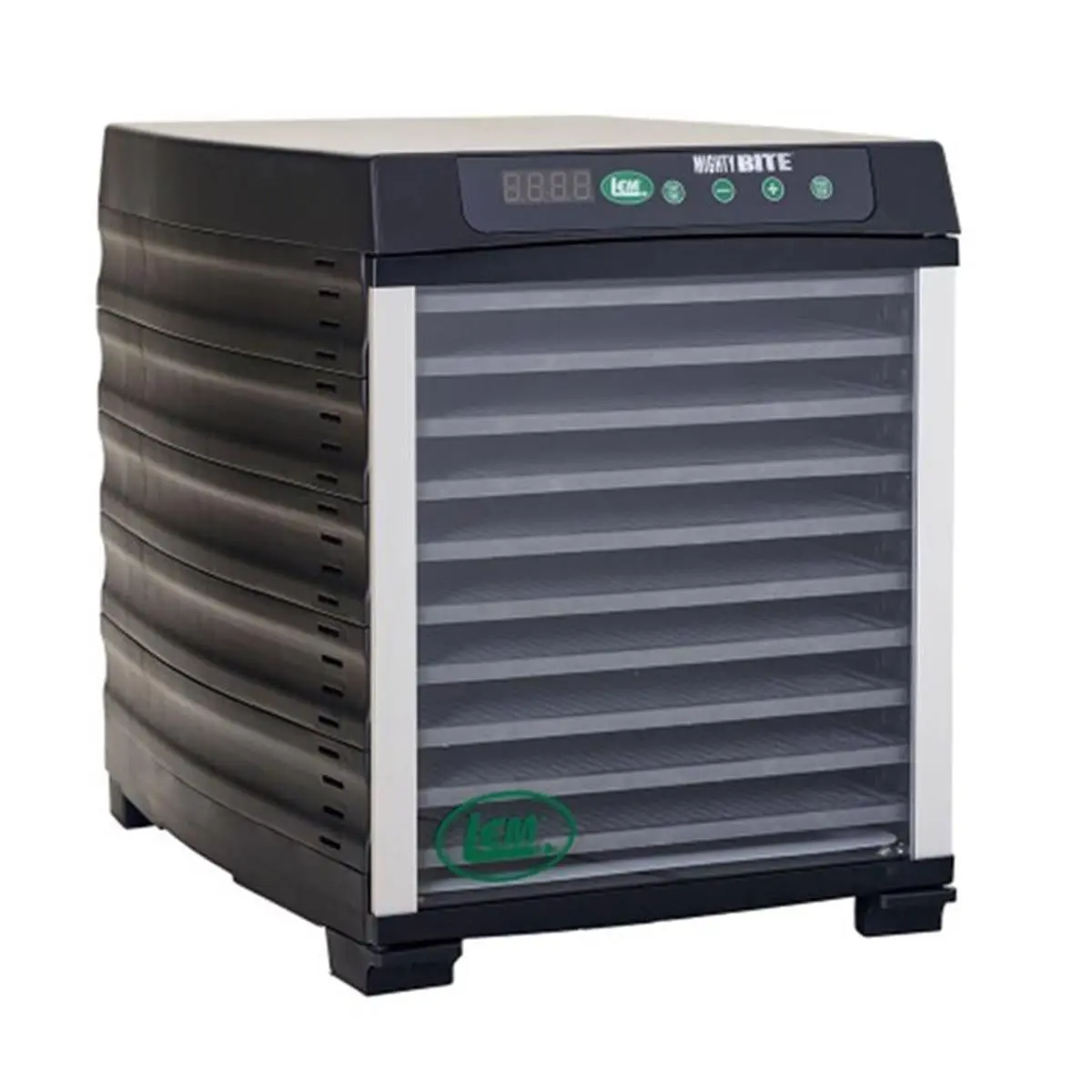 LEM  10 sq ft. Mighty Bite Food Dehydrator, Black & Silver