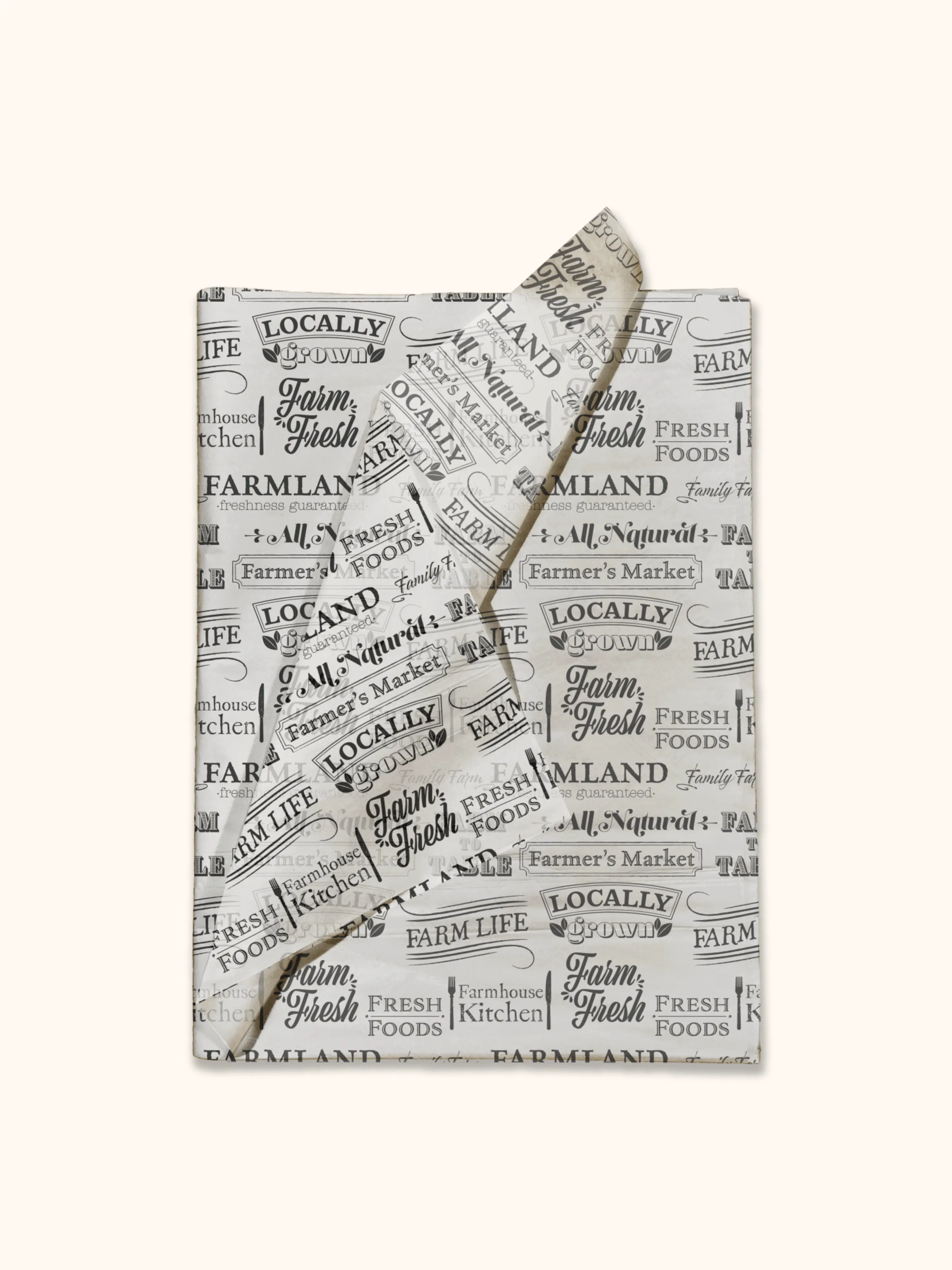 Farmers Market 20x30 Tissue Paper – Gift Wrapping & Boutique Packaging