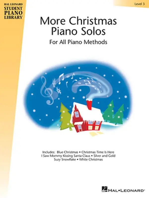 USED-More Christmas Piano Solos - Level 3: Hal Leonard Student Piano Library by Hal Leonard Publishing Corporation (Paperback)