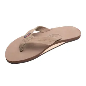 Men's Single Layer Premier Leather with Arch Support 1" Strap