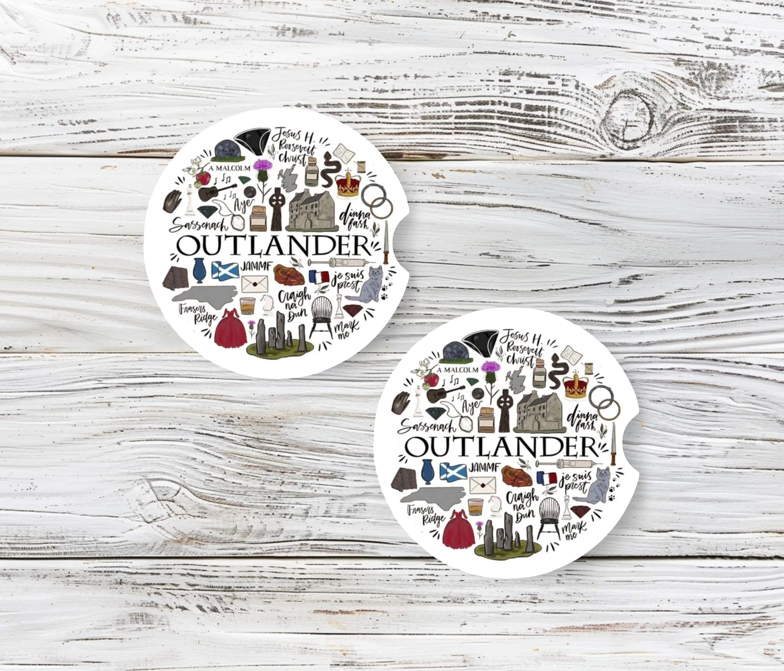 Outlander - Car Coaster