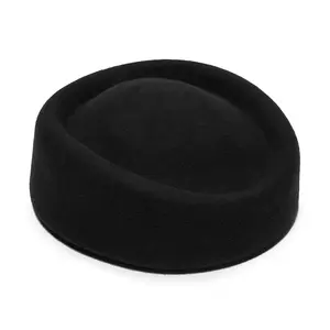 JET CONTOURED PILLBOX HAT