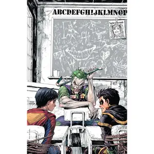 SUPER SONS #1 DETENTION UNKNOWN COMICS TYLER KIRKHAM CON EXCLUSIVE JOKER ONLY