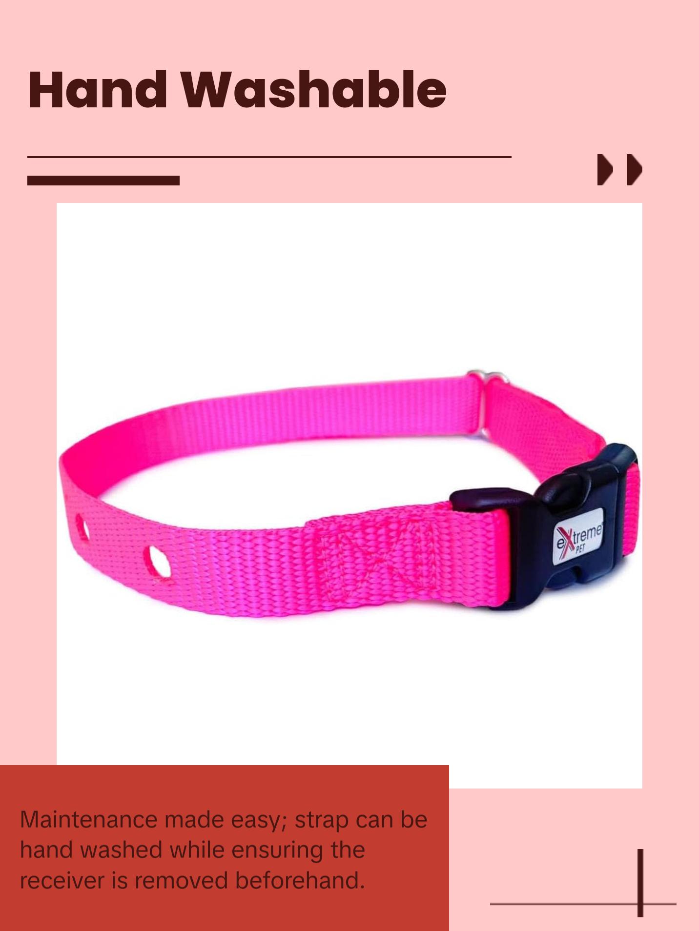 Dog Collar Replacement Strap - Bright Orange - Compatible with Nearly All Brands and Models of Underground Dog Fences Dog Collar Replacement Strap - Bright Orange - Compatible with Nearly All Brands and Models of Underground Dog Fences