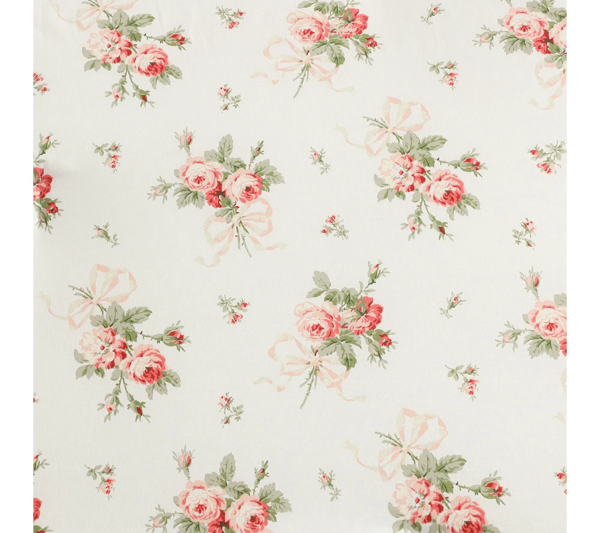 Laura Ashley Ribbon Bouquet Red Cotton Queen Comforter Set Laura Ashley Ribbon Bouquet Red Cotton Queen Comforter Set
