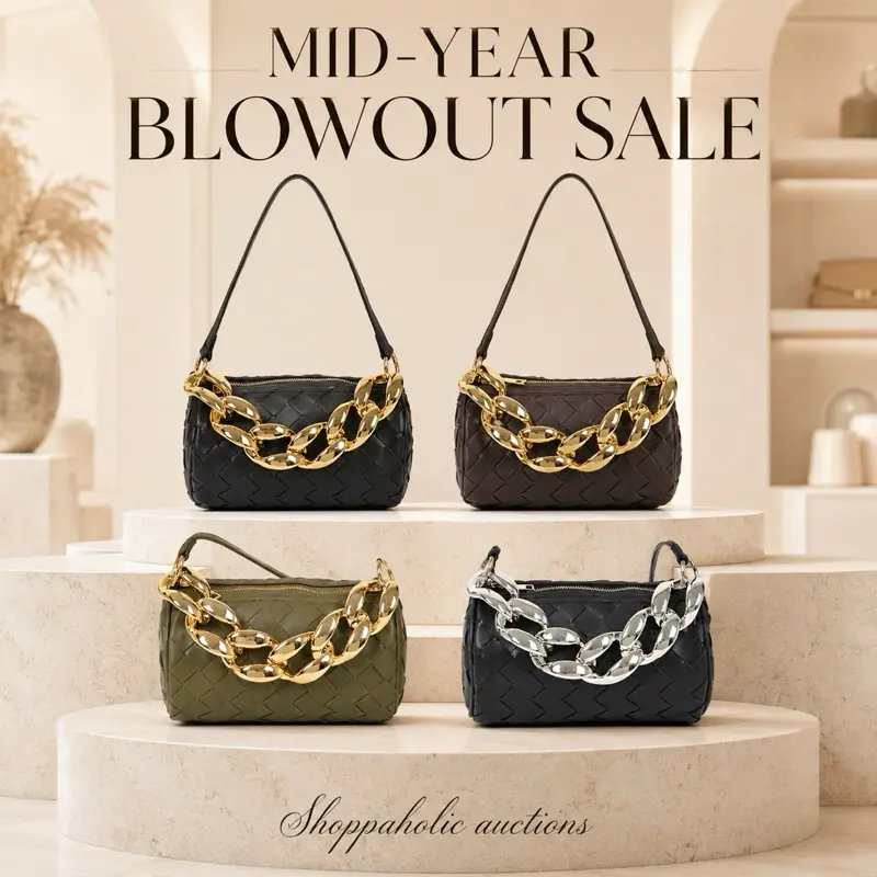 Barrel Quilted Chain Crossbody Handbag