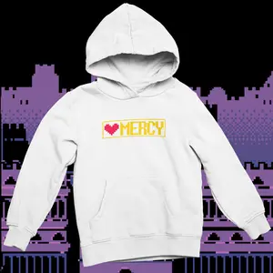 Undertale Mercy Pullover Hoodie -  Frisk -  Chara -  Asriel - Cosplay Hoodie