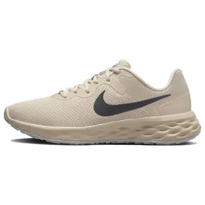 Nike REVOLUTION 6 Men's Low-Top Casual Running Shoes with Breathable Cushioning in Brown - Trendy Design Comfortable Fit Durable Outsole Versatile Style