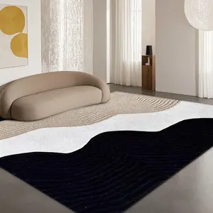 Abstract Pattern Floor Mat, 1 Count Non-slip Soft Floor Carpet, Decorative Area Rug for Home Living Room Bedroom Study Room, Home Decor