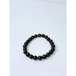 Jet/ Azabache Bracelet 8mm