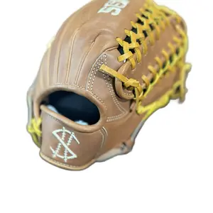 MDS “Classic Light Brown” American Kip Trapeze Outfield Glove