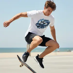 PRO WSET-T - shirt with '67 pattern of numbers. Number motif - USA vibe