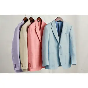 Patrick James 2 Button Side Vent Herringbone Sport Coat
