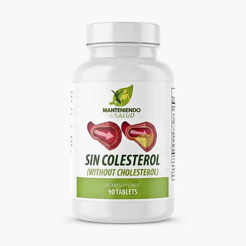 Manteniendo Tu Salud Sin Colesterol Plant Sterols & Soybean Extract 90 Tablets Dietary Supplement for Healthy Cholesterol Levels Natural Ingredients