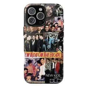 NKOTB Inspired Phone Case, Retro Boyband Gift for Fans, Shockproof Protective Case for iPhone 17-11 Pro Max & Samsung Galaxy S25-S21