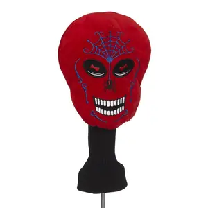 Creative Covers: Red Skull Golf Headcover